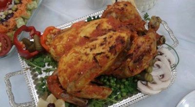 مرغ شکم با دستور پخت گیلانی