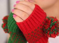 مدل های شیک دستکش بافتنی زنانه