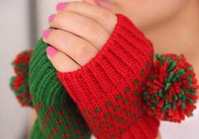 مدل های شیک دستکش بافتنی زنانه