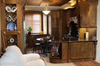 طرح های کابینت برای آشپزخانه های کم جا