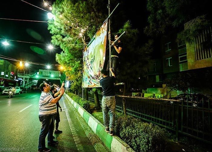 عکس های پیشواز ماه محرم در ایران