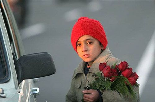 امرار معاش از راه دستفروشی در خیابان