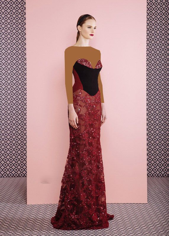 لباس مجلسی زنانه 2017 برند Georges Hobeika