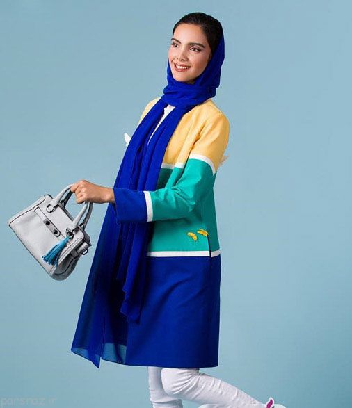 مدل های مانتو ایرانی جدید و زیبا Anna Sani