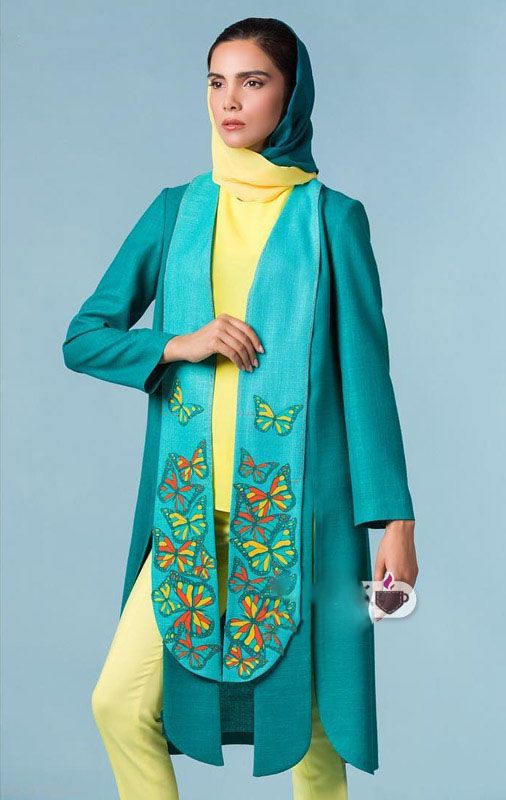 مدل های مانتو ایرانی جدید و زیبا Anna Sani