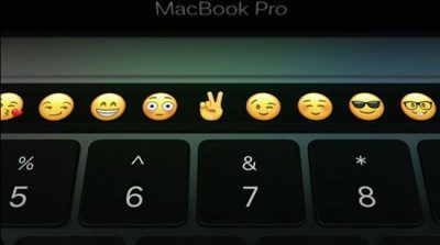 مک بوک پرو با Touch Bar خودنمایی می کند