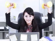 در محل کار ورزش کنید و تناسب اندام داشته باشید