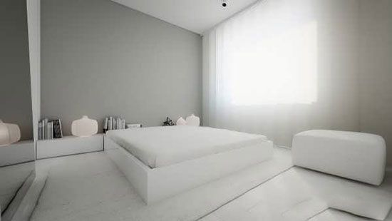 زیباترین اتاق خواب ها به رنگ خاکستری