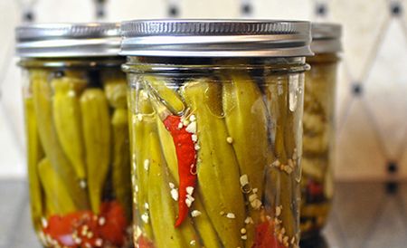 آموزش درست کردن ترشی بامیه خوش طعم