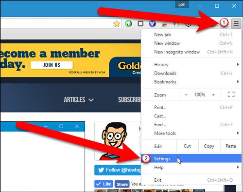 تعیین سایت پیش فرض هنگام باز شدن مرورگر