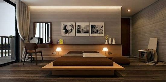 زیباترین اتاق خواب ها به رنگ خاکستری