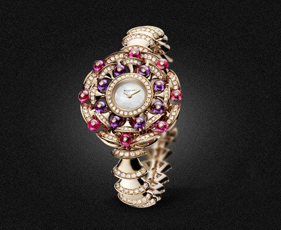 مدل های ساعت و عینک زنانه از برند Bulgari