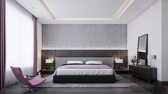 زیباترین اتاق خواب ها به رنگ خاکستری