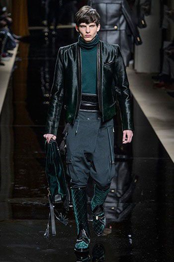 مدل لباس مردانه زمستانی Balmain 2017