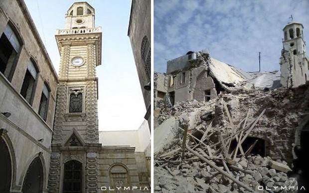عکس های جالب شهر حلب قبل و بعد از ویرانی عکس های جالب شهر حلب قبل و بعد از ویرانی