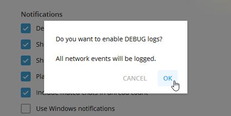 آموزش فعال کردن منوی مخفی Debug در تلگرام