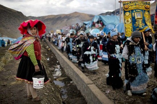 برگزاری جشنواره ستاره برف در کشور پرو