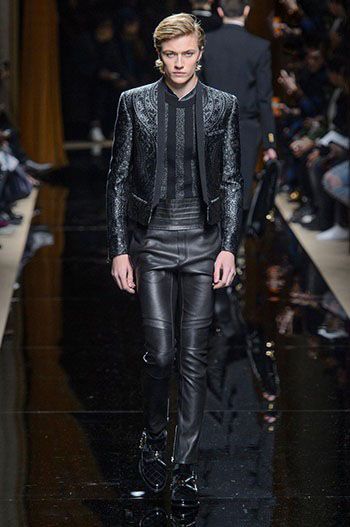 مدل لباس مردانه زمستانی Balmain 2017