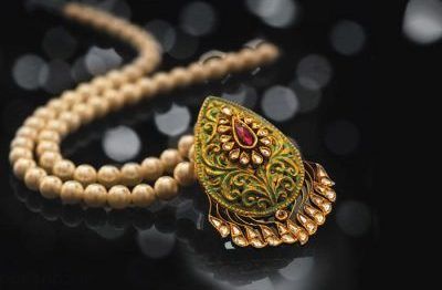 مدل گردنبند و جواهرات زیبای هندی از Shree Rajmahal