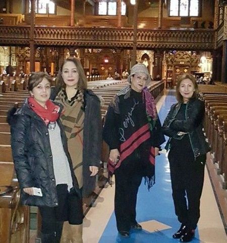 عکس لو رفته از مریم امیرجلالی در کانادا