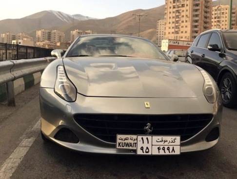 گران ترین خودروی فراری جهان برای عروسی وارد ایران شد