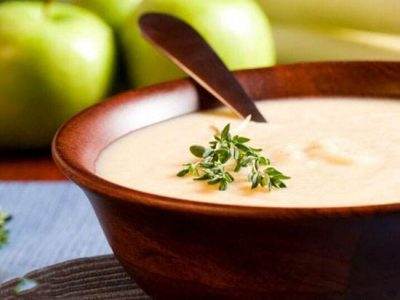 آموزش سوپ رازیانه آویشن و سیب خوشمزه و عالی
