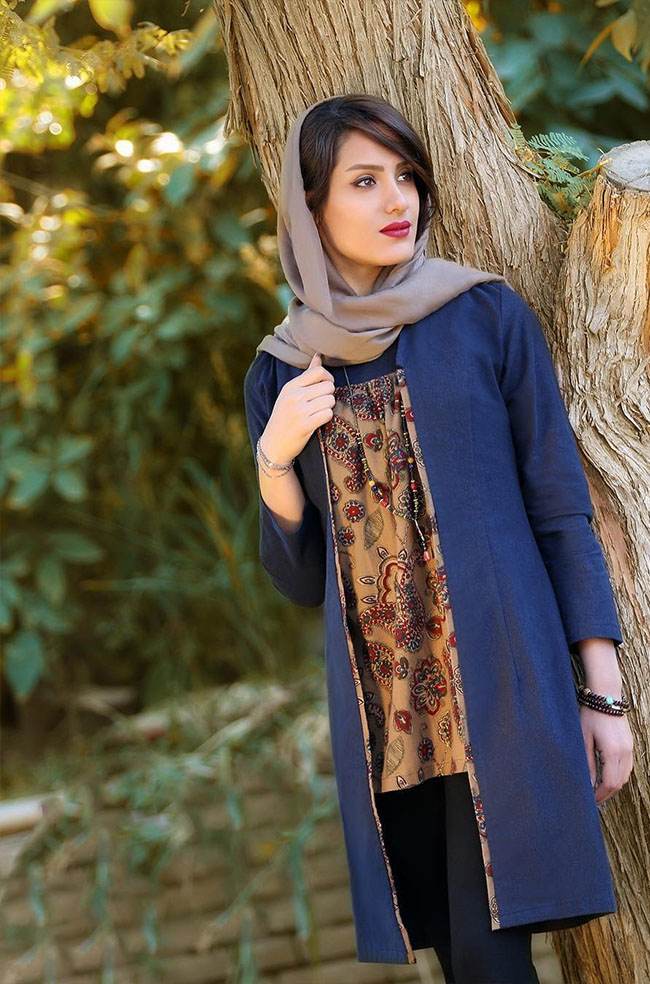 مدل های مانتو با طرح های اصیل ایرانی برند ایواز