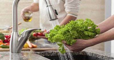 درباره شستن سبزی ها با مایع ظرفشویی