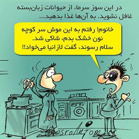 کاریکاتورهای زیبا و مفهومی جدید و جالب