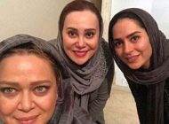 تصاویر از بازیگران در پشت صحنه سریال همسایه ها