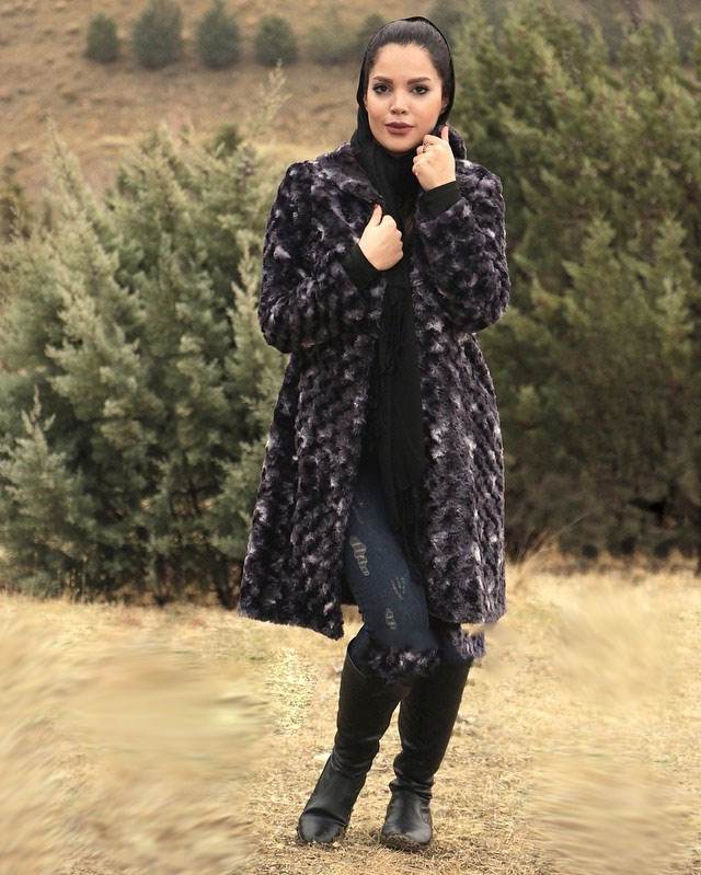 انواع مدل های مانتو زمستانی ایرانی Silkwaymezon