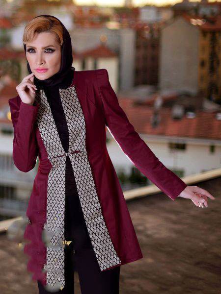 زیباترین مدل های مانتو ایرانی عید نوروز 96
