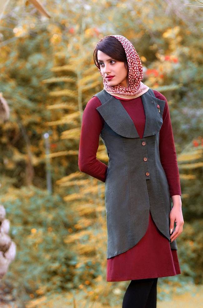 مدل های مانتو با طرح های اصیل ایرانی برند ایواز