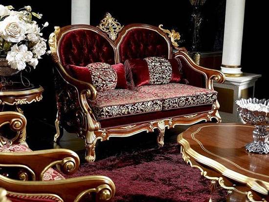 مدل مبل های سلطنتی مخصوص لوکس پسندها