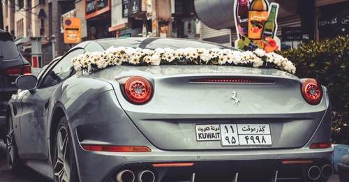 گران ترین خودروی فراری جهان برای عروسی وارد ایران شد