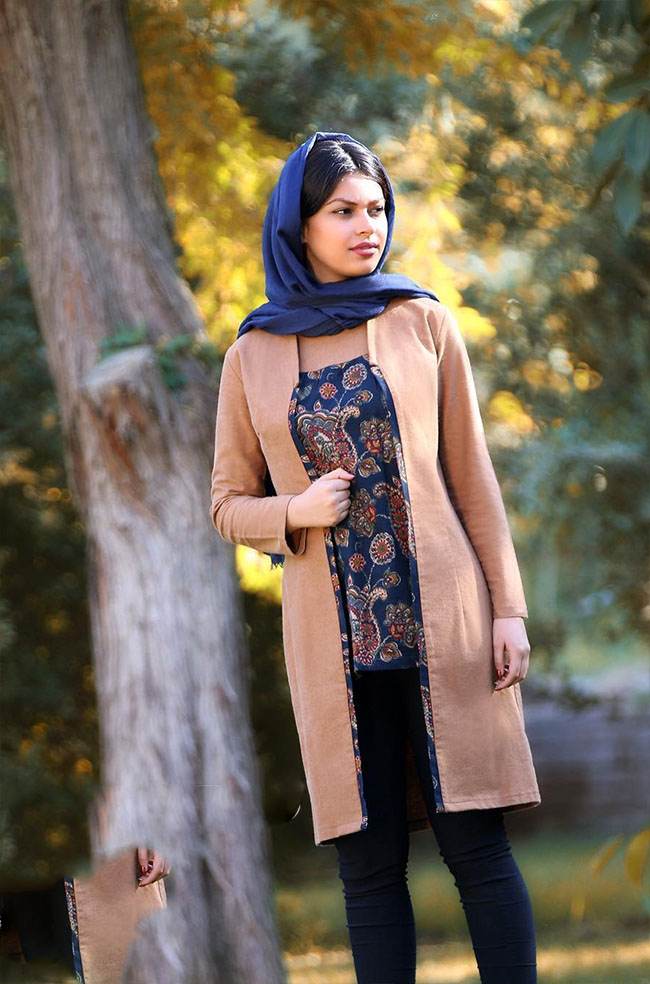 مدل های مانتو با طرح های اصیل ایرانی برند ایواز