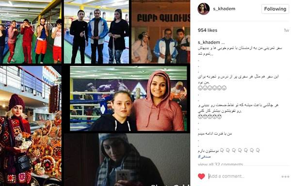 گشت و گزار در اینستاگرام بازیگران و ستاره های محبوب