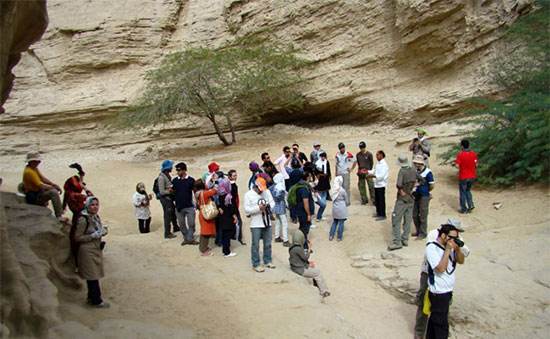 سفر به تنگه چاهکوه زیبا و دیدنی در جزیره قشم