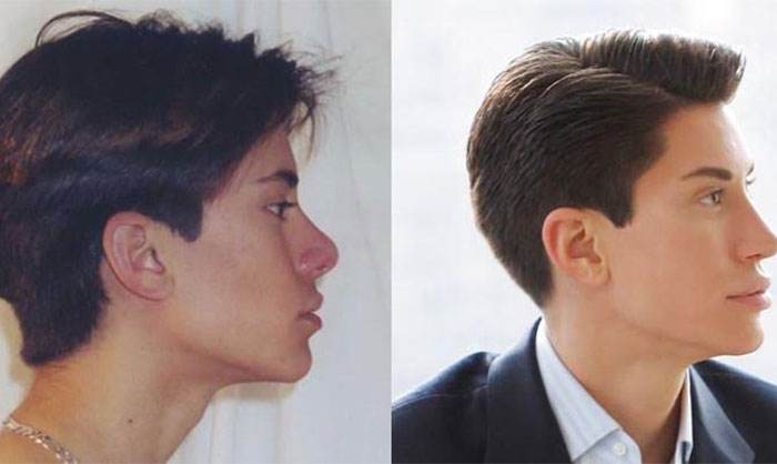 مردی که خود را شبیه عروسک های کن کرده است