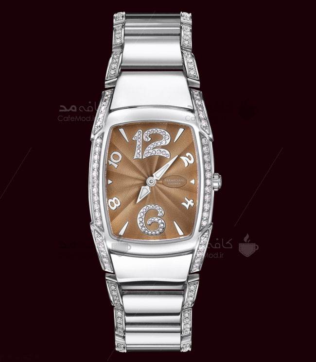 مدل ساعت مچی زنانه بند چرمی برند Parmigiani