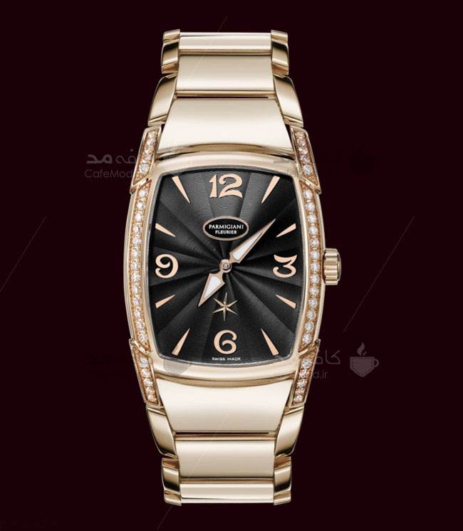 مدل ساعت مچی زنانه بند چرمی برند Parmigiani
