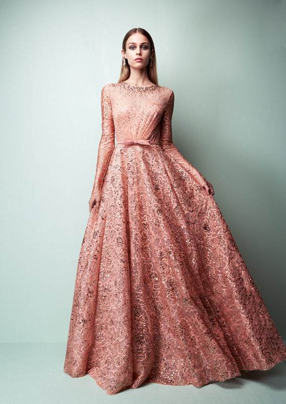 مدل لباس مجلسی بهاره برند Georges Hobeika