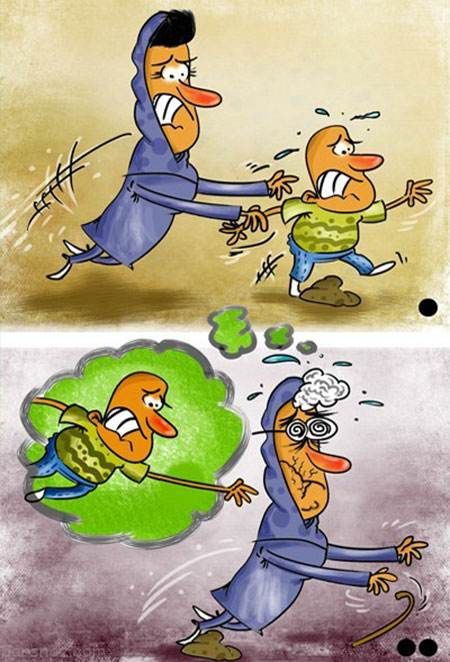 کاریکاتورهای زیبا و جدید به مناسبت روز مادر