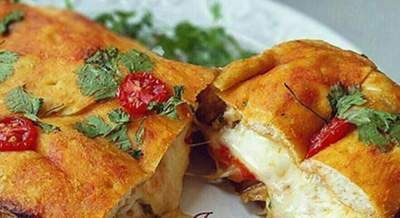 آموزش تهیه پیتزا پاکتی خوشمزه و عالی