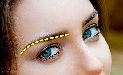 شخصیت شناسی جالب از روی شکل ابروهای زنان