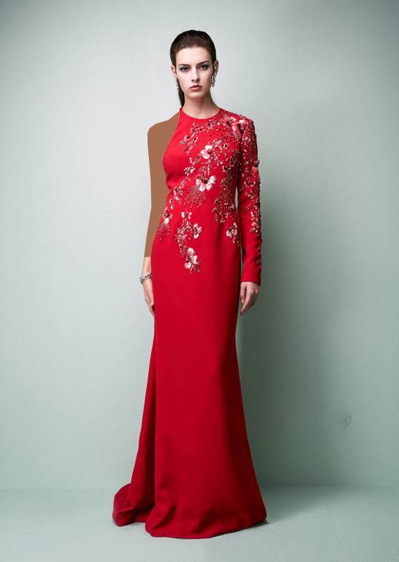 مدل لباس مجلسی بهاره برند Georges Hobeika