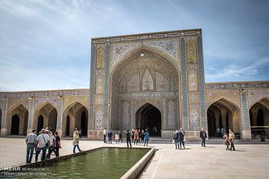 مسجد وکیل شیراز میزبان گردشگران نوروزی