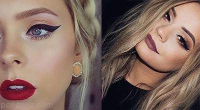 مدل های آرایش صورت زیبا و جذاب مناسب بهار