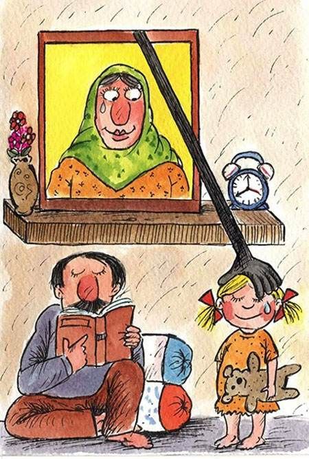 کاریکاتورهای زیبا و جدید به مناسبت روز مادر