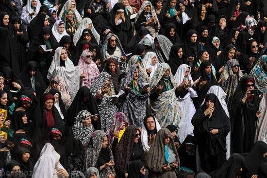 تصاویر موعد سال تحویل در حرم امام رضا (ع)